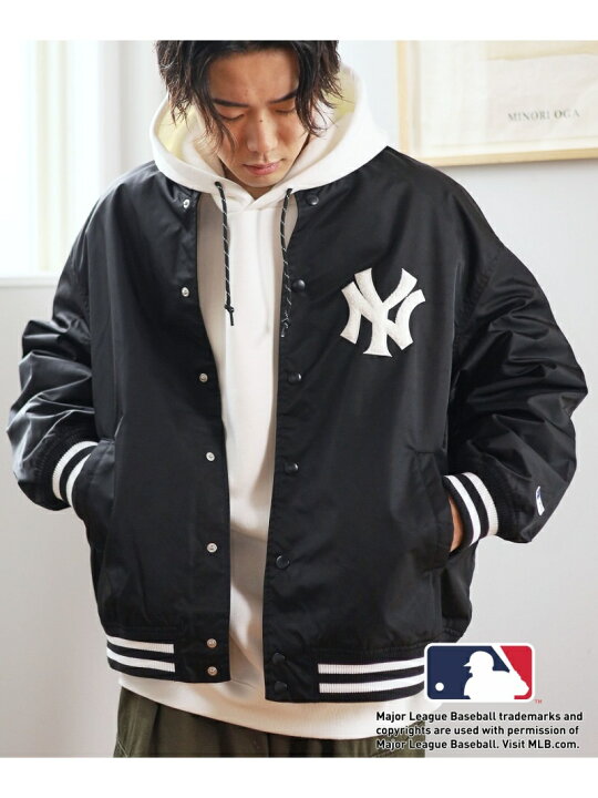 楽天市場】【SALE／40%OFF】(M)MLBナイロンスタジャン RAGEBLUE レイジ 