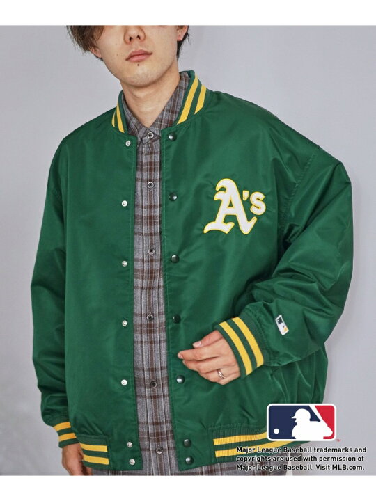 楽天市場】【SALE／40%OFF】(M)MLBナイロンスタジャン RAGEBLUE レイジ 