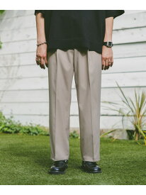 【SALE／50%OFF】センタープレス/PEツイルテーパードスラックス RAGEBLUE レイジブルー パンツ その他のパンツ ホワイト ブラック グレー ブラウン【RBA_E】[Rakuten Fashion]