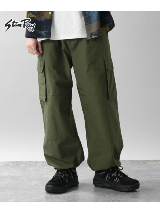 楽天市場】(M)STANRAYリップカーゴP STANRAY レイジブルー パンツ 