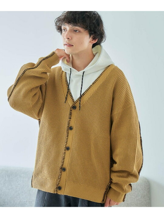 楽天市場】【SALE／50%OFF】(M)ハンドステッチニットカーデ RAGEBLUE 