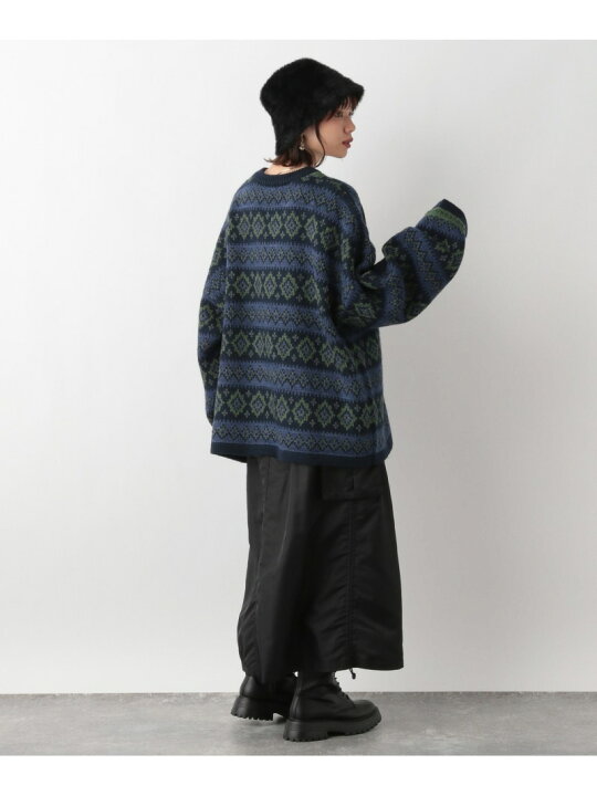 楽天市場】【SALE／50%OFF】チロリアン/ルーズニットカーディガン 