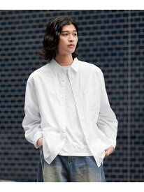 【SALE／50%OFF】80TCブロードオーバーシャツ RAGEBLUE レイジブルー トップス シャツ・ブラウス ホワイト ブラック ブルー グリーン【RBA_E】[Rakuten Fashion]