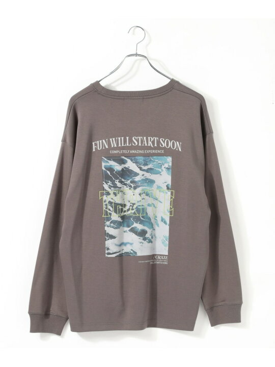 楽天市場】【SALE／50%OFF】バックプリントフォト/ポンチクルーネック 