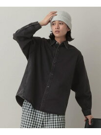 【SALE／50%OFF】カーブシームデニムシャツ RAGEBLUE レイジブルー トップス シャツ・ブラウス ブルー グレー【RBA_E】[Rakuten Fashion]
