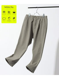 【SALE／50%OFF】＜吸水速乾・イージーケア＞【Satistex Dry】リラックスイージーテーパードパンツ RAGEBLUE レイジブルー トップス その他のトップス グレー ネイビー ブラック【RBA_E】[Rakuten Fashion]