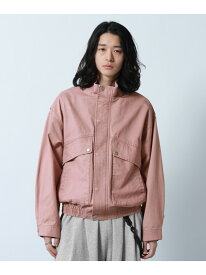 スタンドネック/デニムボンバージャケット RAGEBLUE レイジブルー ジャケット・アウター デニムジャケット グレー ピンク【送料無料】[Rakuten Fashion]