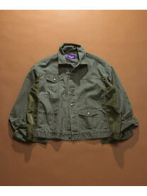 【SALE／30%OFF】【REmastered】リメイクライクジャケット RAGEBLUE レイジブルー ジャケット・アウター ブルゾン・ジャンパー ブラウン カーキグリーン【RBA_E】【送料無料】[Rakuten Fashion]