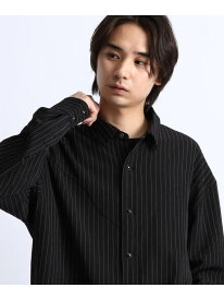 ピンストウエスタンシャツ RAGEBLUE レイジブルー トップス シャツ・ブラウス グレー ブラック ブラウン【送料無料】[Rakuten Fashion]