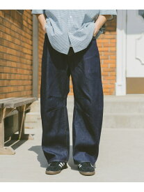 【SALE／30%OFF】ライトオンス/デニムバレルワイドパンツ RAGEBLUE レイジブルー パンツ ジーンズ・デニムパンツ ネイビー グレー【RBA_E】【送料無料】[Rakuten Fashion]