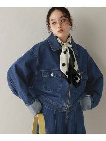 ステッチデザイン/フロントジップデニムブルゾン/セットアップ対応 RAGEBLUE レイジブルー ジャケット・アウター デニムジャケット ブラック ブルー【先行予約】*【送料無料】[Rakuten Fashion]