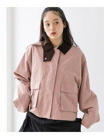 【WOMENS】選べるデザイン/2WAYカラーハンティングジャケット RAGEBLUE レイジブルー ジャケット・アウター ブルゾン・ジャンパー ピンク ブルー グリーン ホワイト【送料無料】[Rakuten Fashion]