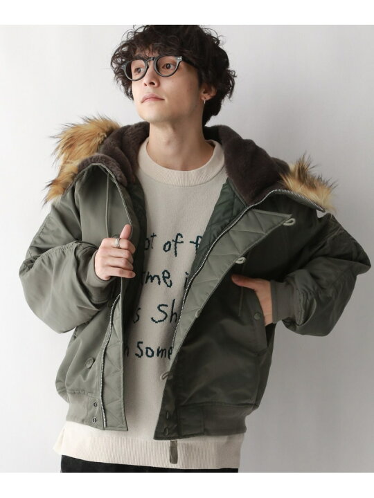 楽天市場】【SALE／50%OFF】N2Bフライト/ミリタリーファーフード 