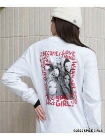 【SALE／40%OFF】【WOMENS】ROLLING STONES/SPICE GIRLS ロックロンT RAGEBLUE レイジブルー トップス カットソー・Tシャツ ブルー【RBA_E】【送料無料】[Rakuten Fashion]