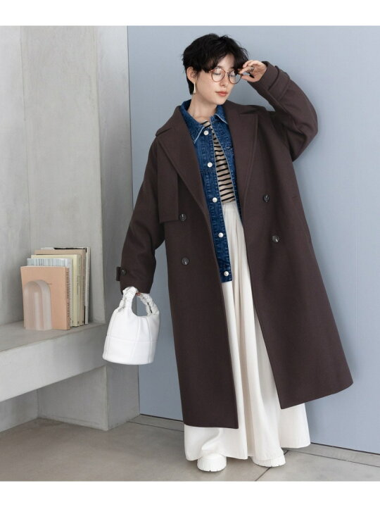 楽天市場】【SALE／20%OFF】(W)WTダブルロングコート RAGEBLUE レイジ 