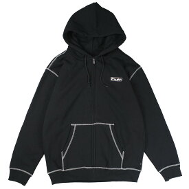 【C-HUF3】 HUF ハフ STRETCH FULL ZIP HOODIE ストレッチ フルジップ フーディー パーカー PF00756