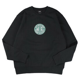 【C-HUF3】 HUF ハフ TRANSIT AUTHORITY CREWNECK SWEAT トランジット オーソリティー クルーネック スウェット シャツ PF00760