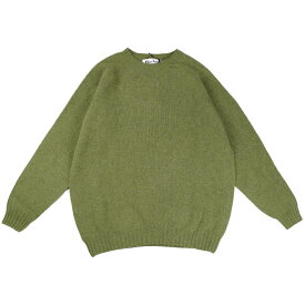 【T16】 Harley of Scotland ハーレー オブ スコットランド OVERSIZE JAPAN SPEC CREW NECK SWEATER オーバーサイズ ジャパン スペック クルー