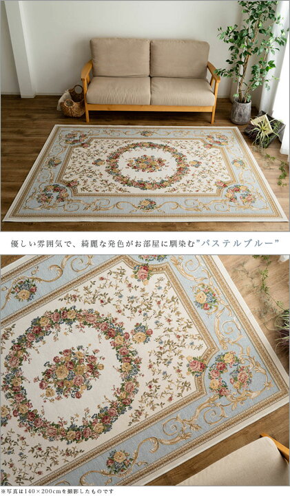 楽天市場】【開始2H限定！7％OFFクーポン】 ゴブラン織 ラグ 