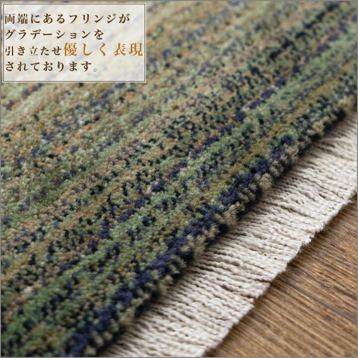 楽天市場】玄関マット 室内 120 おしゃれ 70×120 cm グラデーション 
