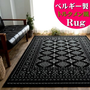 【20H限定!5%OFFクーポンあり】 ラグ 2畳 用 200x200 cm おしゃれ ラグマット パキスタン 絨毯 柄 ウィルトン織 高級感 ベルギー製 トライバル 風 クラシック カーペット じゅうたん 正方形 ヴィ