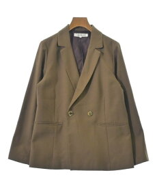 NATURAL BEAUTY BASIC ナチュラルビューティーベーシックカジュアルジャケット レディース M 茶【中古】【古着】