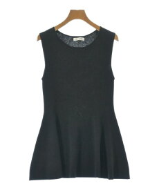 NATURAL BEAUTY BASIC ナチュラルビューティーベーシックベスト/ノースリーブ レディース F 黒【中古】【古着】
