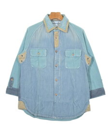 White Mountaineering ホワイトマウンテニアリングカジュアルシャツ メンズ 0(S位) 青等【中古】【古着】