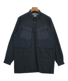 White Mountaineering ホワイトマウンテニアリングカジュアルシャツ メンズ 2(L位) 紺xエンジ(チェック)【中古】【古着】