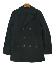 TOMMY HILFIGER トミーヒルフィガーピーコート メンズ S 紺【中古】【古着】