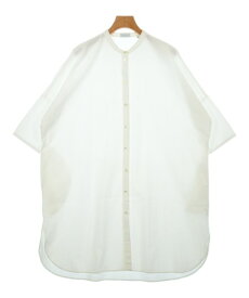 HARRIS WHARF LONDON ハリスワーフロンドンカジュアルシャツ レディース S 白(ストライプ)【中古】【古着】