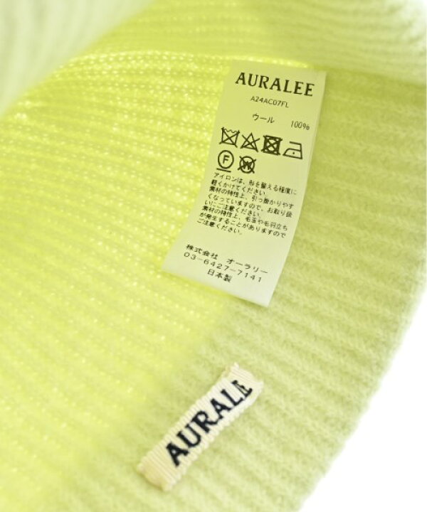 楽天市場】AURALEE オーラリーニットキャップ・ビーニー メンズ【中古  
