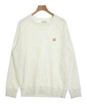 楽天市場】maison kitsune スウェット ホワイトの通販
