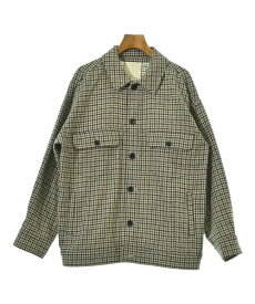 Drawing Numbers ドローイングナンバーズブルゾン（その他） レディース 38(M位) 茶x黒x白(千鳥格子)【中古】【古着】