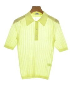 H BEAUTY&YOUTH エイチビューティーアンドユースポロシャツ レディース -(XS位) 黄【中古】【古着】