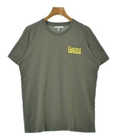 Ganni ガニーTシャツ・カットソー レディース S カーキ【中古】【古着】