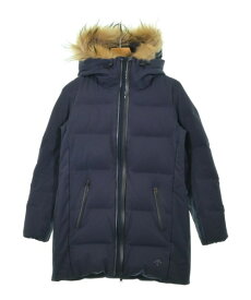 DESCENTE デサントダウンコート レディース M 紺【中古】【古着】