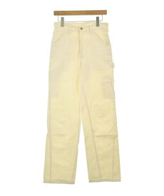 UNIVERSAL OVERALL ユニバーサルオーバーオールチノパン メンズ -(S位) アイボリー【中古】【古着】