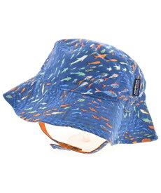 patagonia パタゴニア小物類（その他） キッズ 12M 青xオレンジ等(総柄)【中古】【古着】