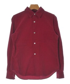 COMME des GARCONS コムデギャルソンカジュアルシャツ レディース -(M位) 赤【中古】【古着】