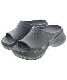 BALENCIAGA バレンシアガサンダル レディース EU39(25.5cm位) 黒【中古】【古着】