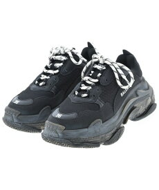 BALENCIAGA バレンシアガスニーカー レディース 24cm 黒【中古】【古着】
