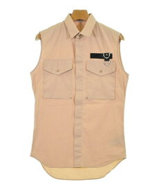 Dior Homme ディオールオムカジュアルシャツ メンズ 37(XS位) ベージュ【中古】【古着】