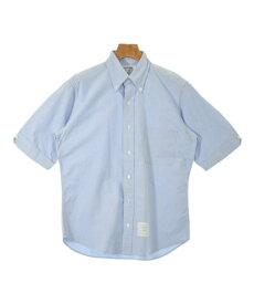 THOM BROWNE トムブラウンカジュアルシャツ メンズ 3(L位) 青【中古】【古着】