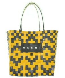 MARNI マルニハンドバッグ レディース - 黄x黒【中古】【古着】