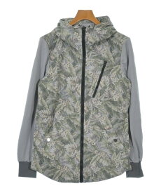 Christopher Raeburn クリストファー　レイバ－ンブルゾン（その他） メンズ S グレーx緑(総柄)【中古】【古着】