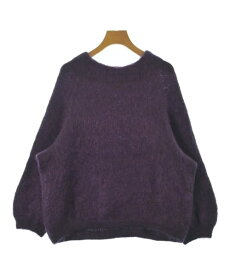Y's ワイズニット・セーター レディース 2(S位) 紫【中古】【古着】