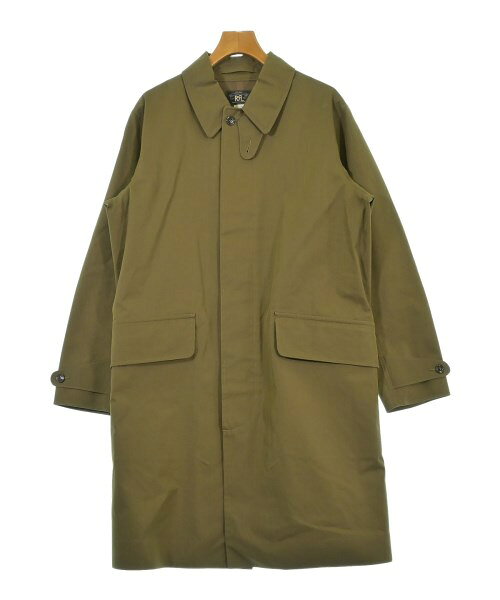 RRL ダブルアールエル ステンカラーコート メンズ L カーキ 【中古】【古着】
