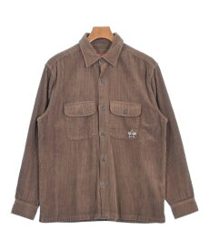 Supreme シュプリームカジュアルシャツ メンズ S 茶系【中古】【古着】