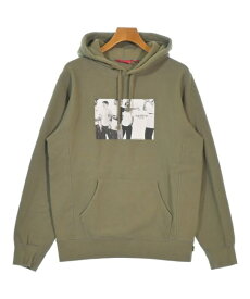 Supreme シュプリームパーカー メンズ M カーキ【中古】【古着】